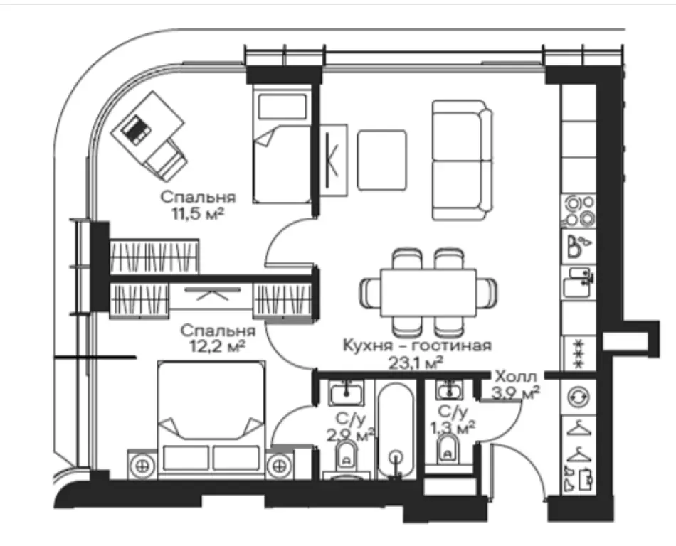 Жилой комплекс «Сити Бей» — купить квартиру с видом | Новостройки комфорт-класса с подготовкой под ремонт