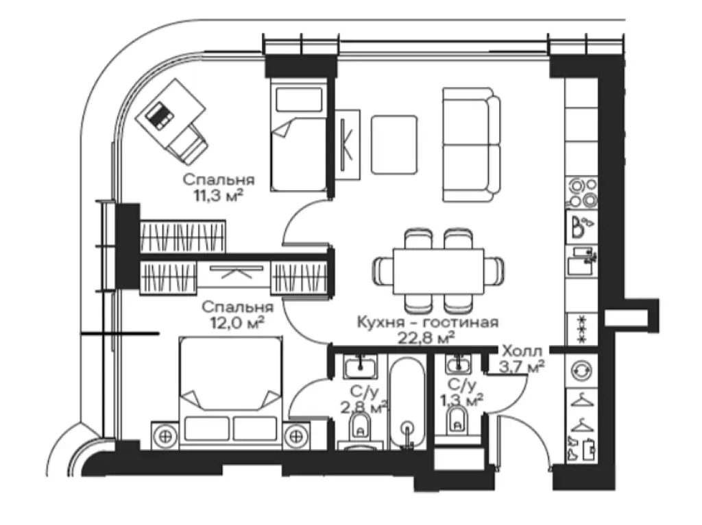 Новостройки недорого в ЖК «Сити Бей» | Купить квартиру-студию от застройщика с отделкой