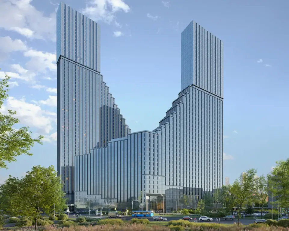 2-комн. квартира, 56.22 м2, 47 этаж - ЖК «Обручева 30»