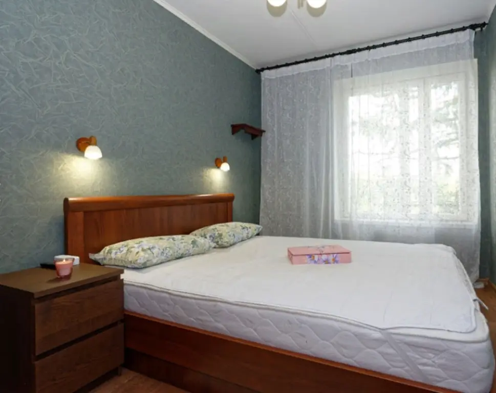 Квартира 45 м², 2 комнаты, 2 кровати