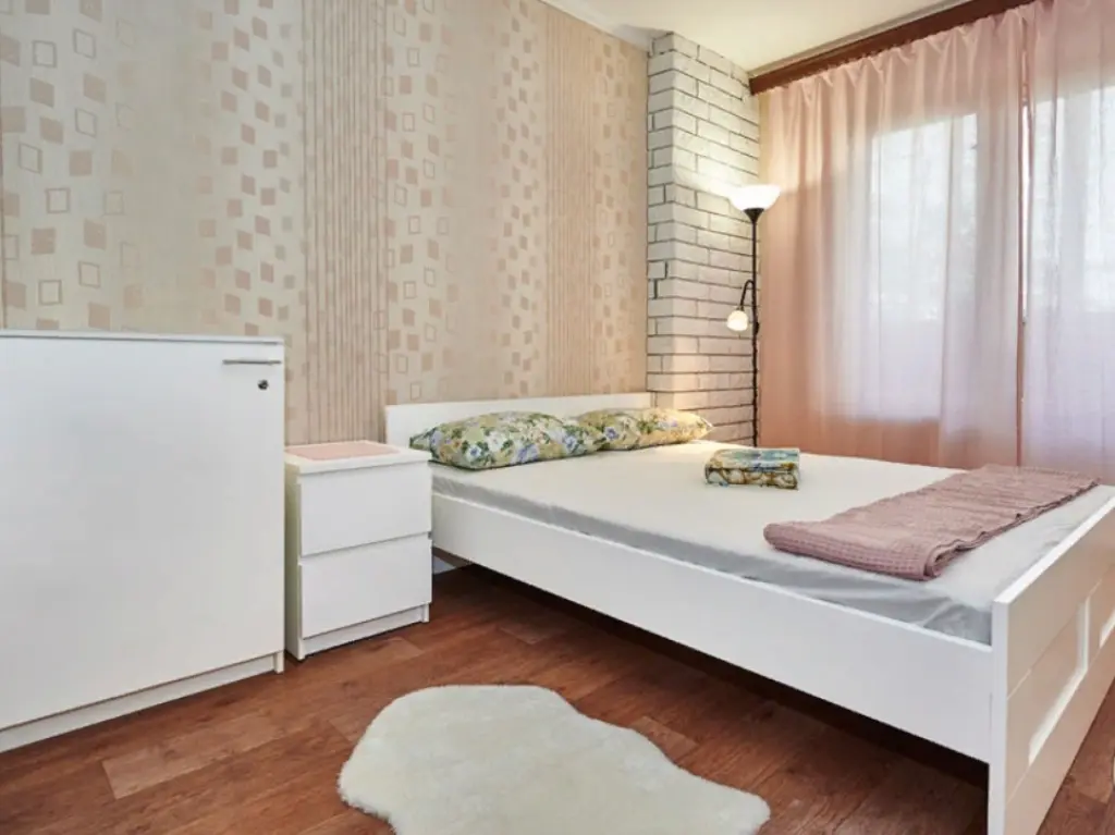 Квартира 45 м², 2 комнаты, 2 кровати