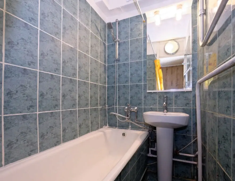 Квартира 45 м², 2 комнаты, 2 кровати