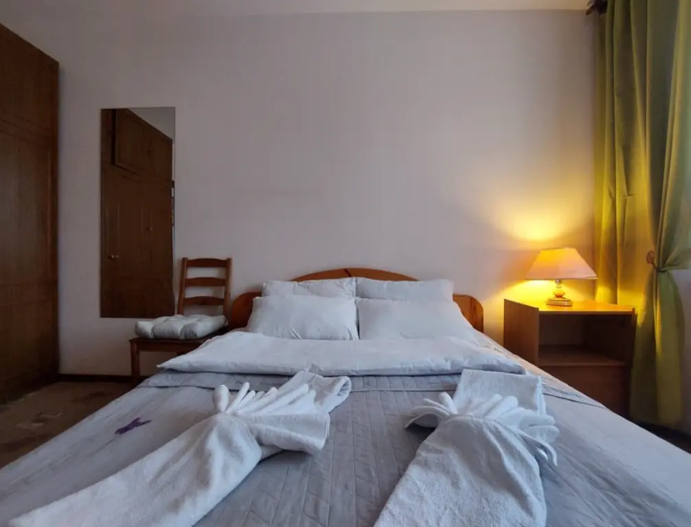 Квартира 48 м², 2 комнаты, 2 кровати