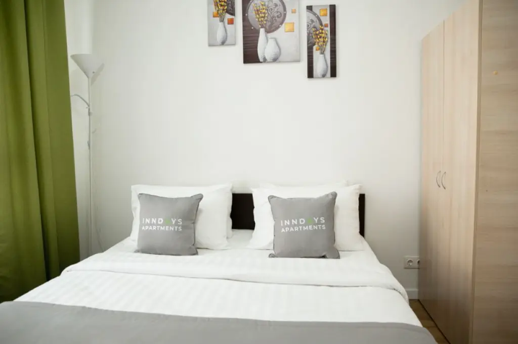 Квартира 38 м², 1 комната, 1 кровать