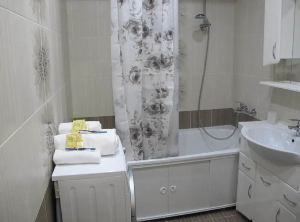 Квартира 40 м², 1 комната, 2 кровати