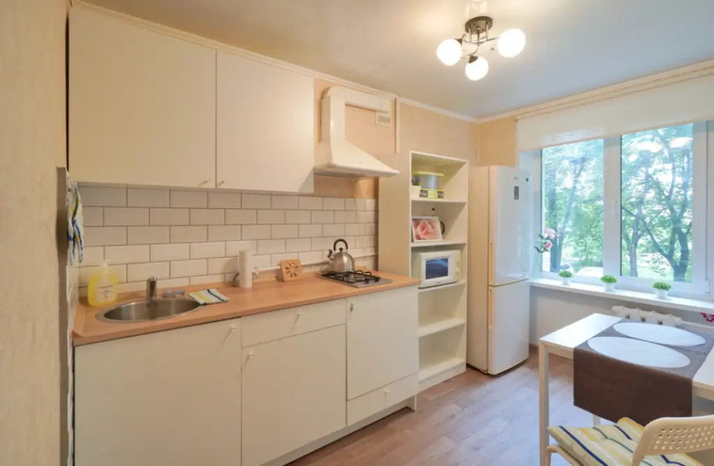 Квартира 40 м², 2 комнаты, 2 кровати