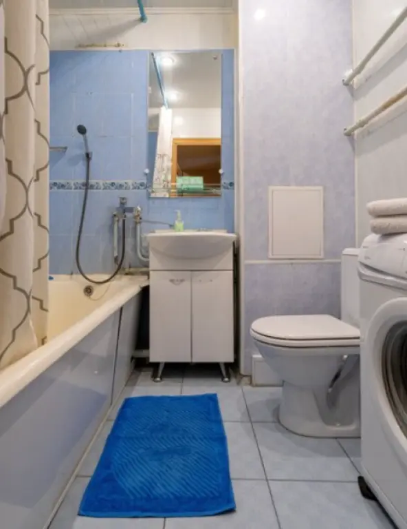 Квартира 38 м², 1 комната, 1 кровать