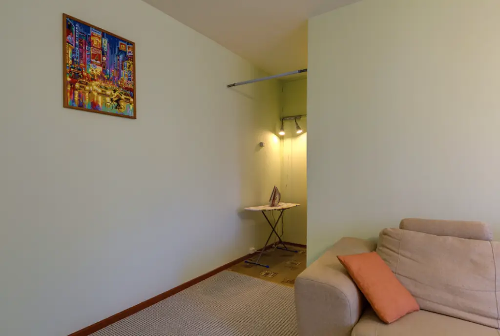 Квартира 48 м², 2 комнаты, 2 кровати