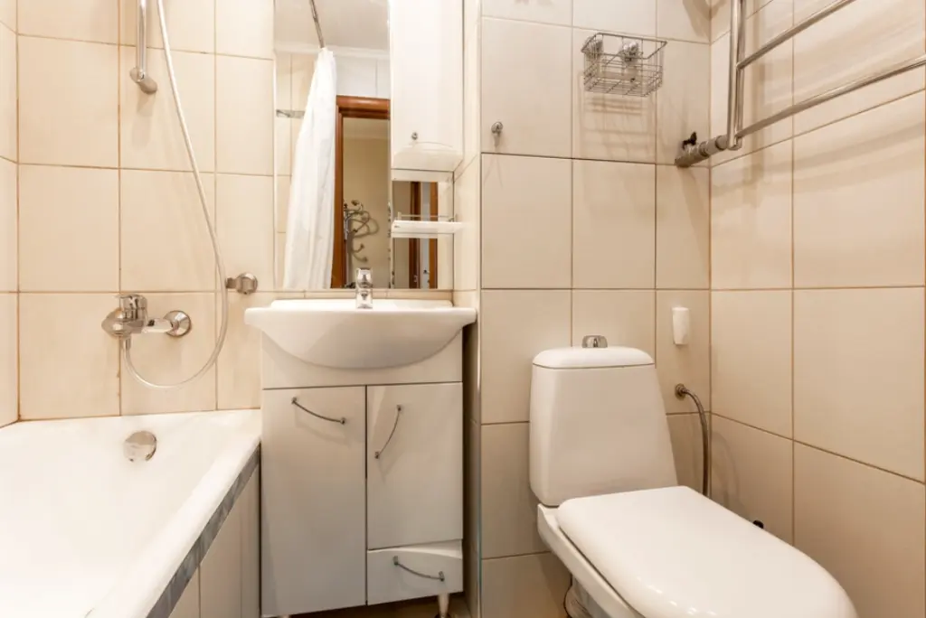 Квартира 35 м², 1 комната, 1 кровать