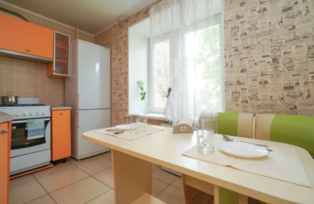 Квартира 47 м², 2 комнаты, 2 кровати