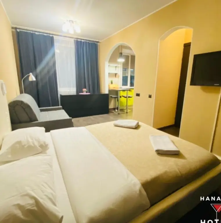 Квартира 27 м², Студия, 1 кровать