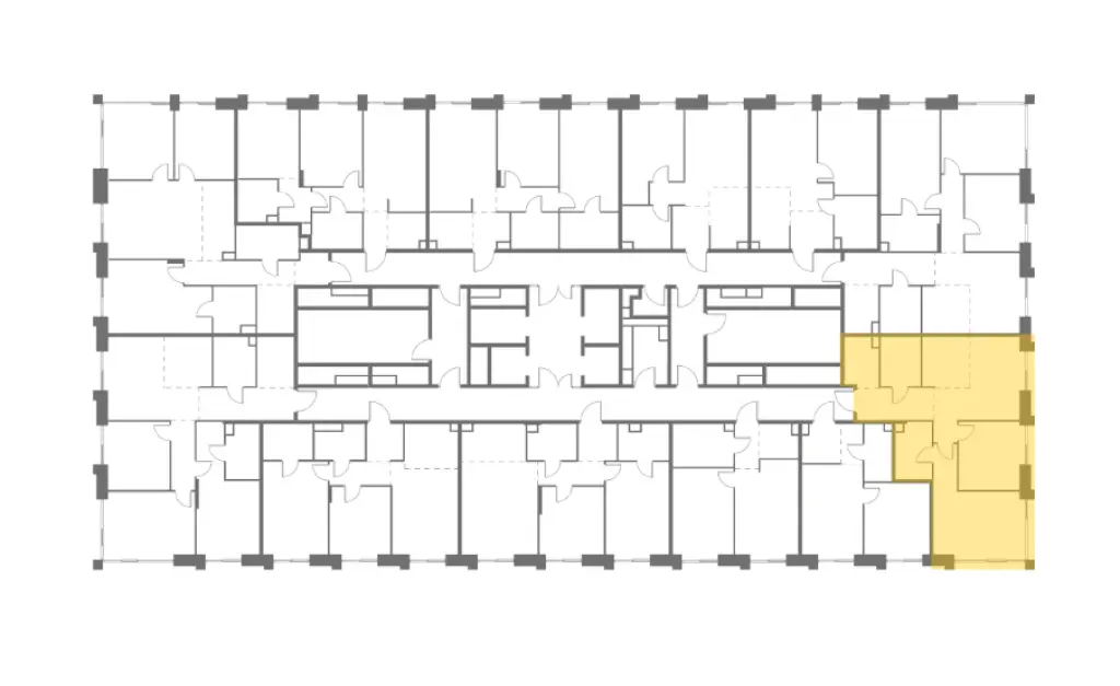 2-комн. квартира, 74.30 м2, 16 этаж - ЖК «СОУЛ»