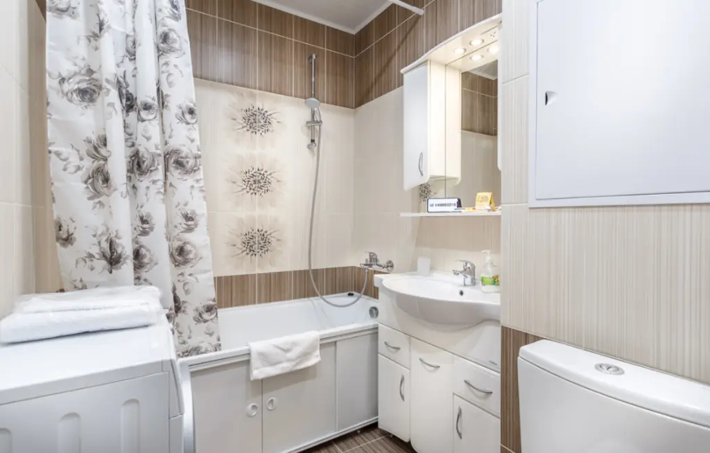 Квартира 40 м², 1 комната, 2 кровати