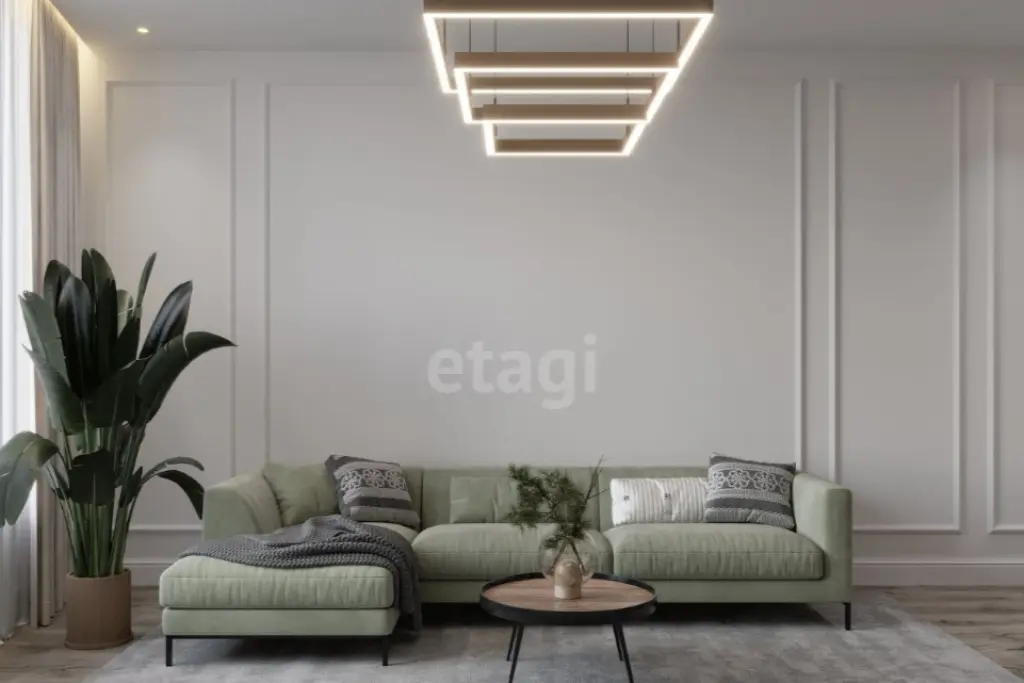 3-комн. квартира в «Крылья», 71.1м², 25/36 этаж