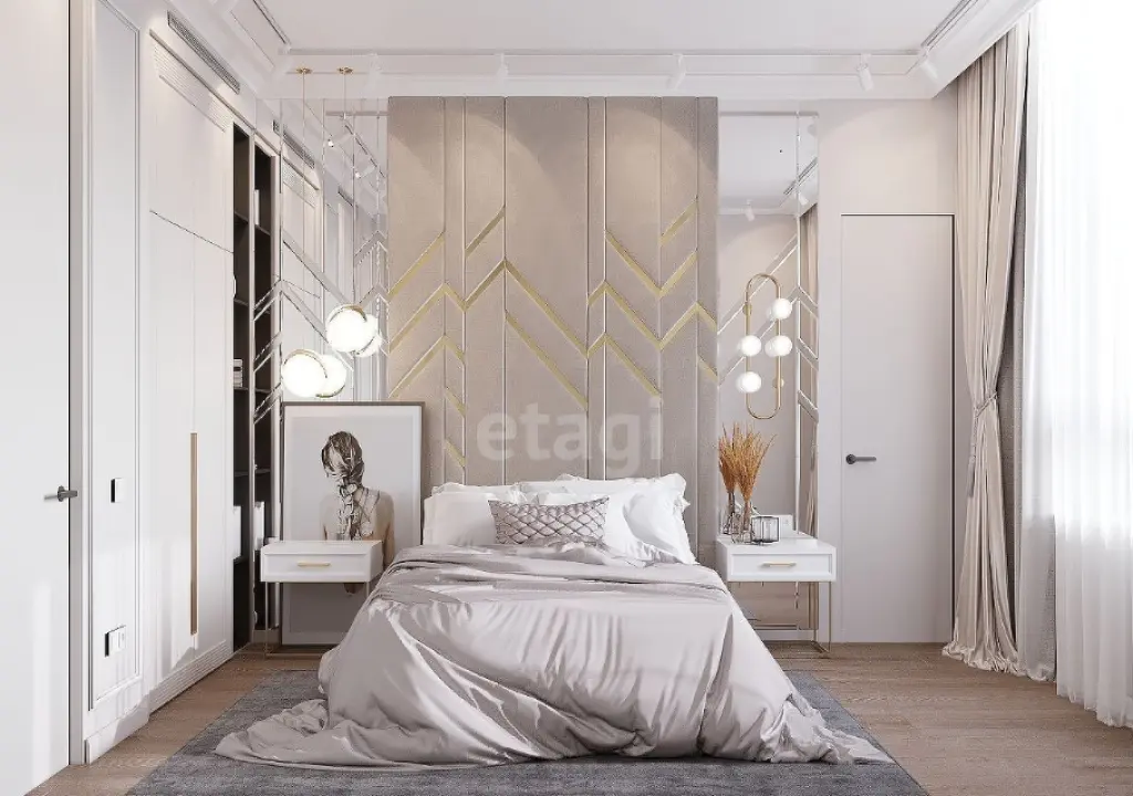 3-комн. квартира в «HEADLINER (Хэдлайнер)», 120.4м², 30/35 этаж