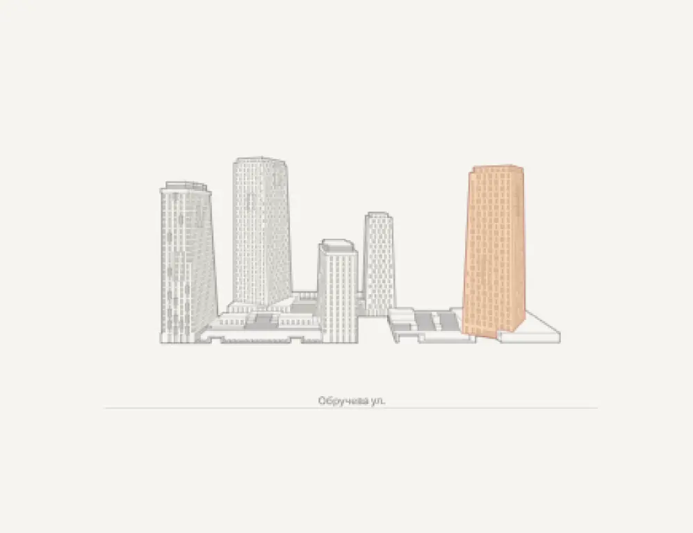 1-комнатная квартира 35,5 м² в ЖК «Обручева 27» (ЮЗАО) — Видовые характеристики и семейный комфорт от застройщика