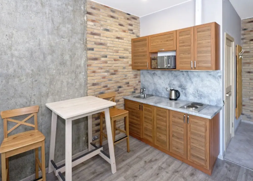 Квартира 26 м², 1 комната, 1 кровать