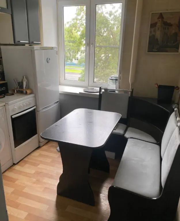 Квартира 26 м², 1 комната, 1 кровать