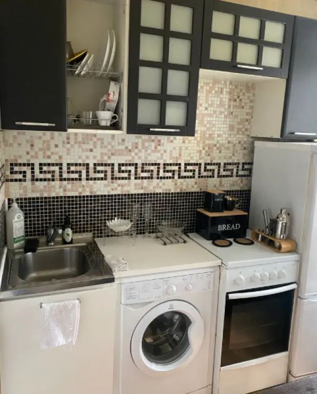 Квартира 26 м², 1 комната, 1 кровать