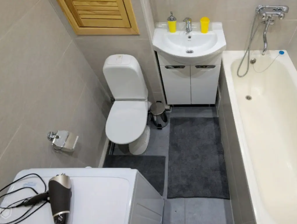 Квартира 31 м², 1 комната, 2 кровати