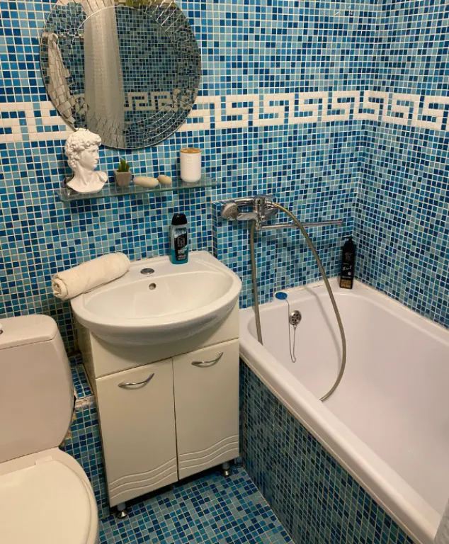 Квартира 26 м², 1 комната, 1 кровать