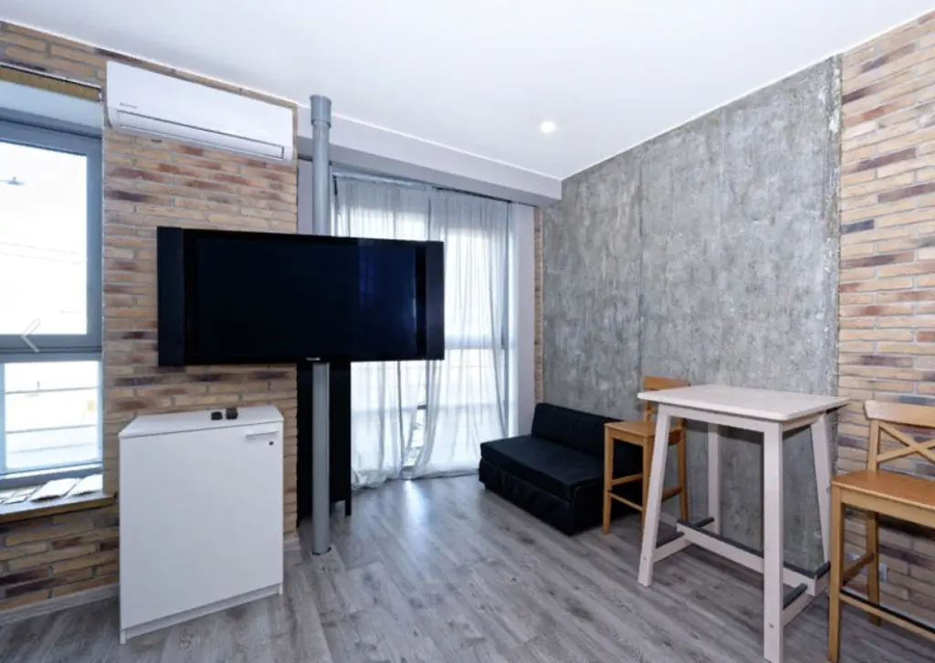 Квартира 26 м², 1 комната, 1 кровать