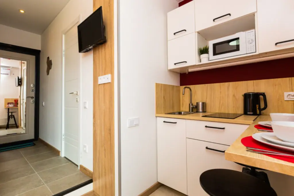 Квартира 20 м², 1 комната, 1 кровать