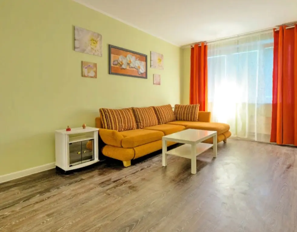 Квартира 31 м², 1 комната, 2 кровати