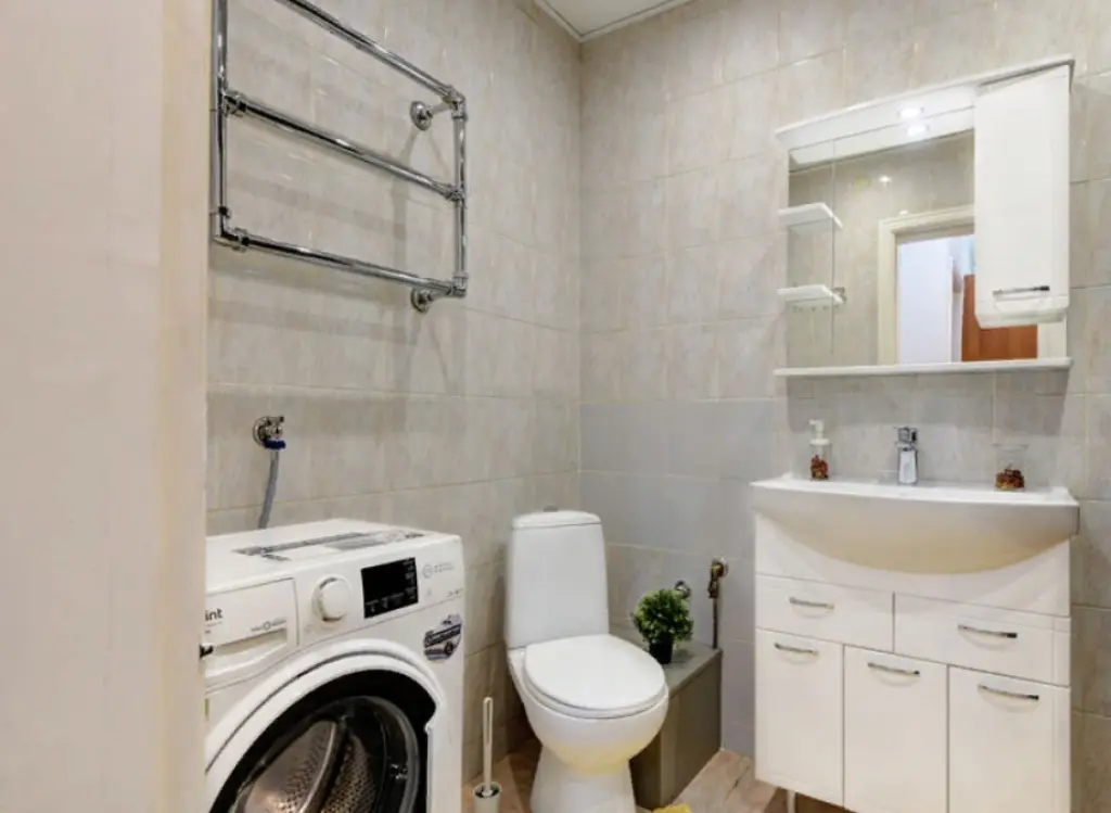 Квартира 45 м², 2 комнаты, 3 кровати