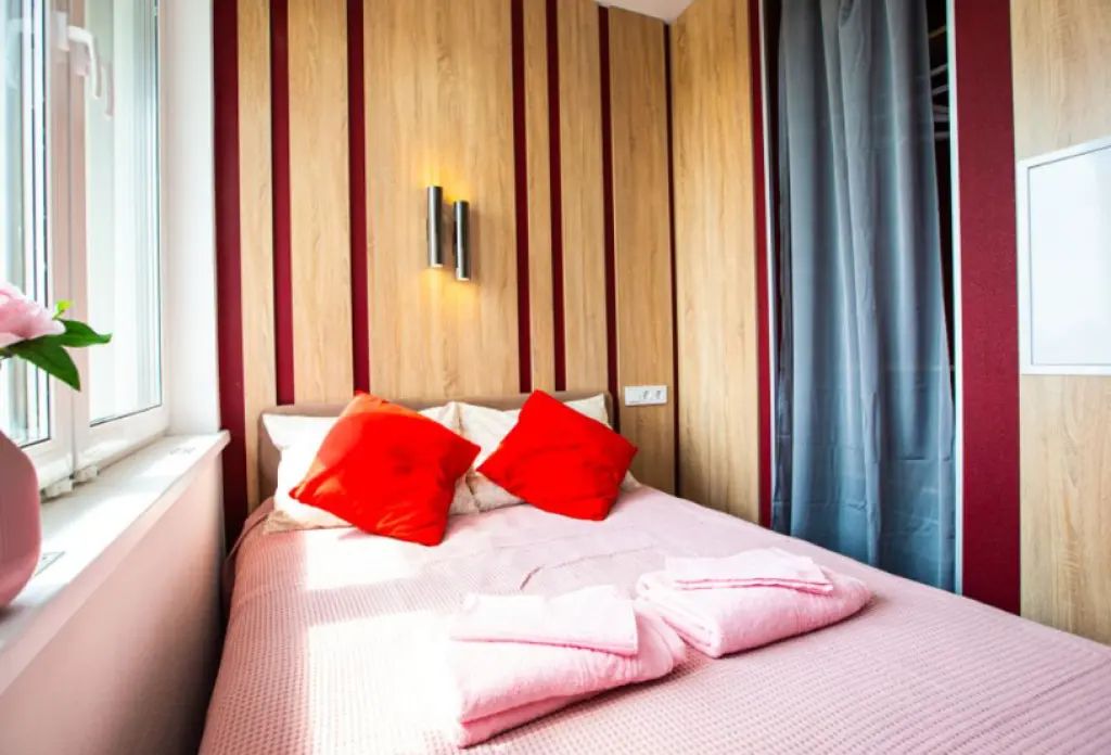 Квартира 20 м², 1 комната, 1 кровать