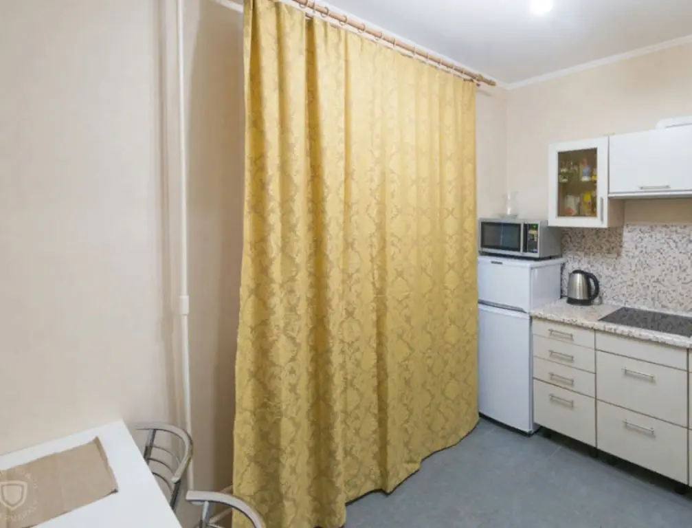 Квартира 31 м², 1 комната, 2 кровати