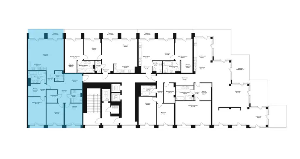 Продается трехкомнатная квартира в новостройке Клубный дом OPUS (Опус) – Даниловский район, Москва