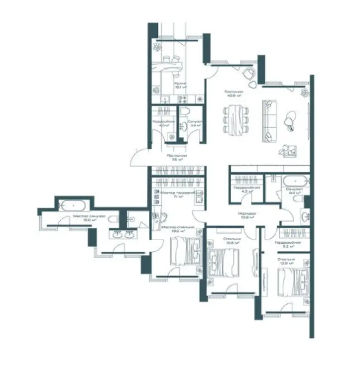 Купить квартиру в Даниловском районе Москвы | Клубный дом OPUS (Опус)