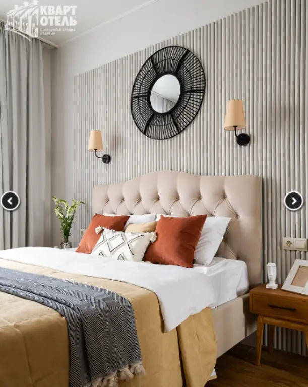 Квартира 49 м², 2 комнаты, 2 кровати