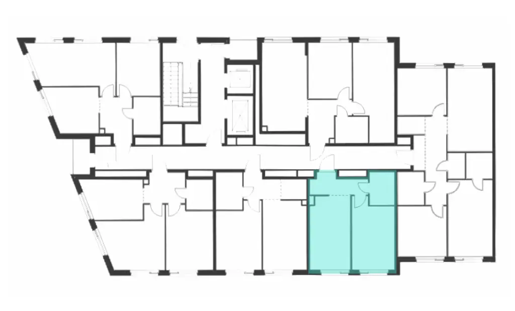1-комн. квартира, 37.70 м2, 5 этаж - Жилой квартал Shagal (Шагал)