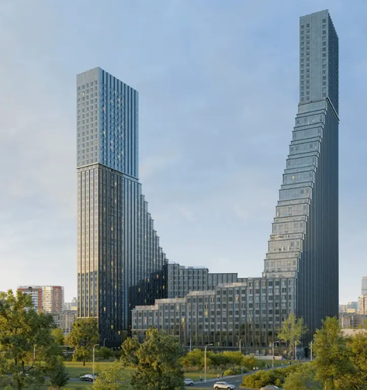 Cтудия, 23.62 м2, 12 этаж - ЖК «Обручева 30»