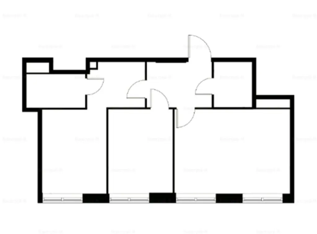 2-комн. квартира, 71.60 м2, 6 этаж - Жилой комплекс Voxhall (Воксхолл)
