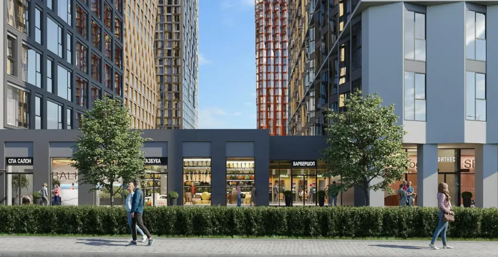 2-комн. квартира, 53.90 м2, 25 этаж - ЖК Indy Towers (Инди Тауэрс)