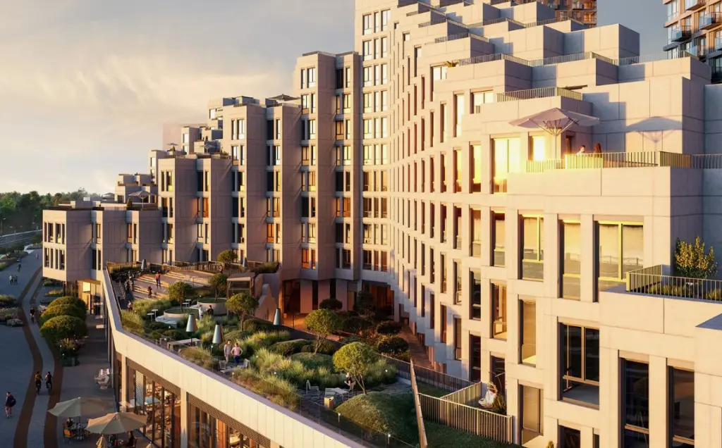 2-комн. квартира, 54.90 м2, 2 этаж - Жилой квартал Shagal (Шагал)