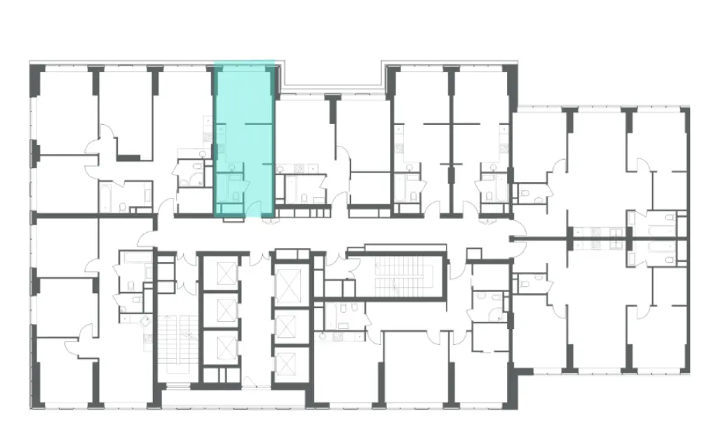 1-комн. квартира, 30.04 м2, 40 этаж - HEADLINER (Хедлайнер)