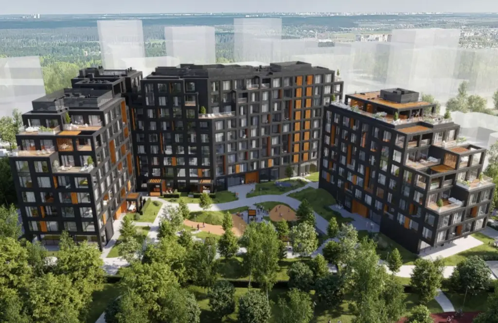 2-комн. квартира, 55.50 м2, 1 этаж - жк сберсити москва